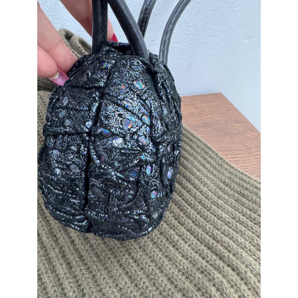 Timmy Woods Beverly Hills intricately texture bag Collection Vintage *pu2000thr - Picture 4 of 9